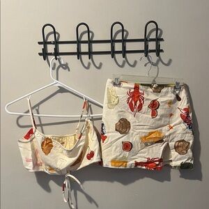 Bailey Rose Lobster Print Set